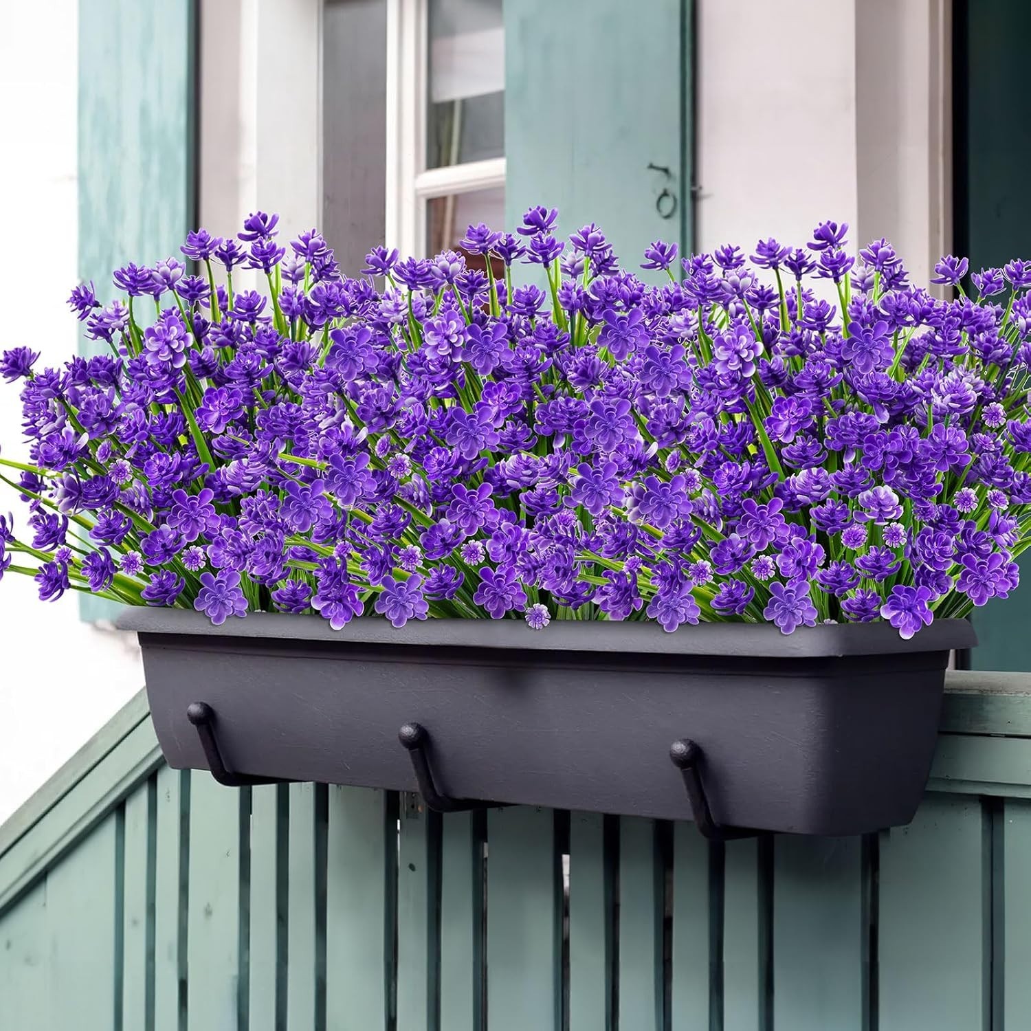24 Bundles of No Fade Artificial Flowers – Eco-Friendly Indoor/Outdoor Decor