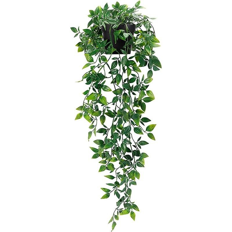 Artificial Ivy Plant in Pot Hanging Decor for Home, Wall & Events