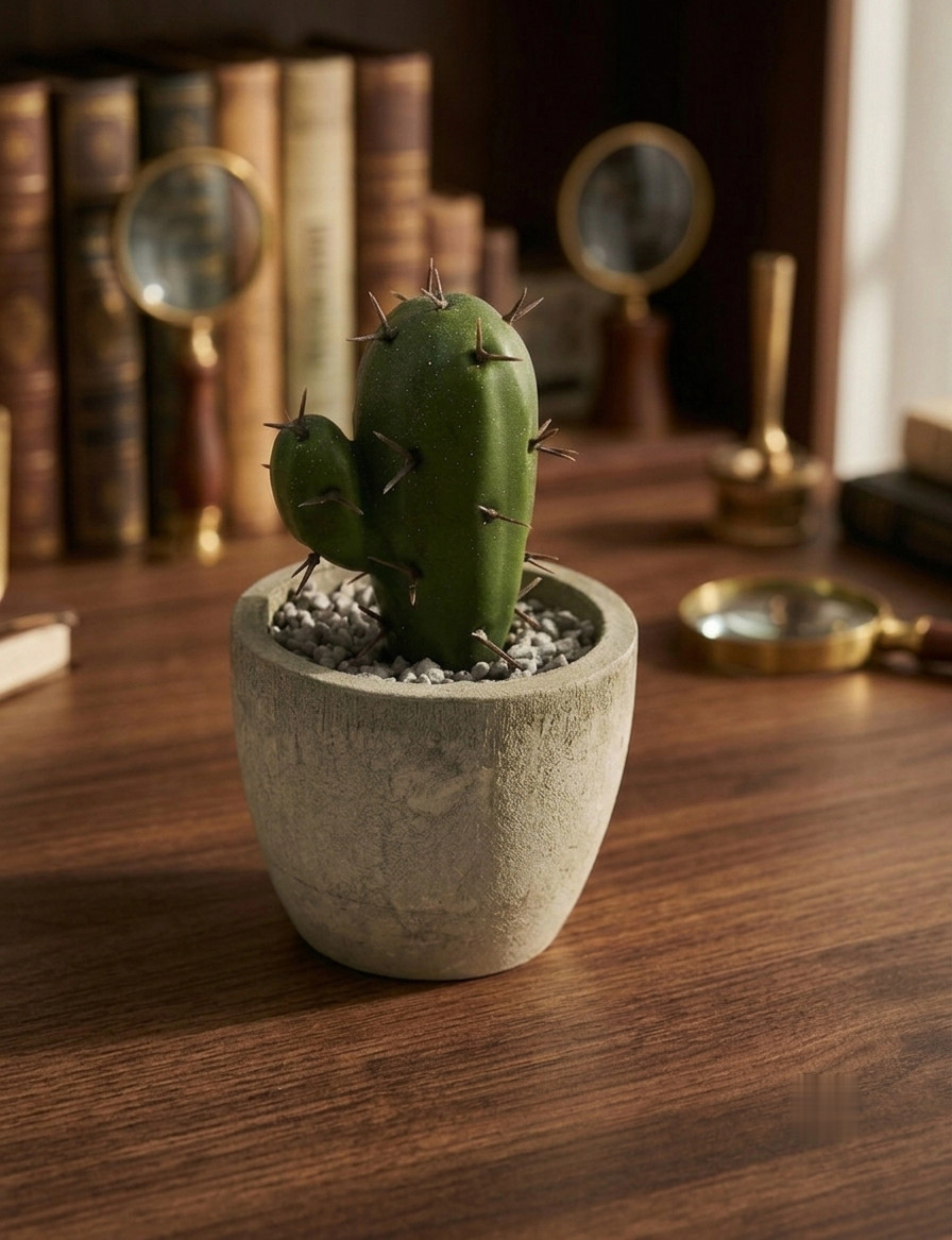 Faux Succulents with Pots – Perfect Gift for Valentine’s, Graduation, or Back-to
