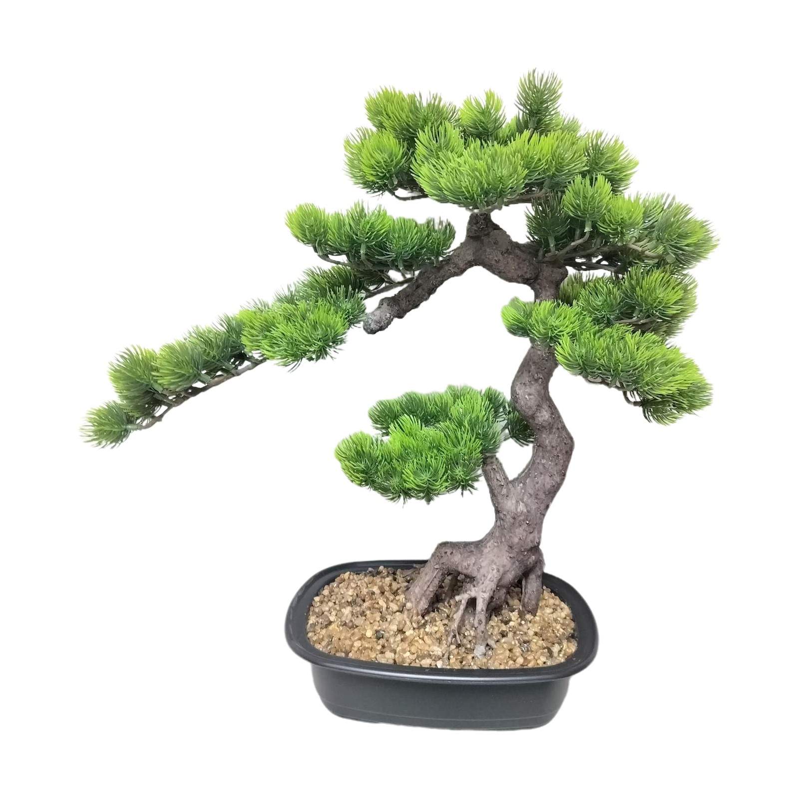 Artificial Bonsai Plant, Large Faux Juniper Plants 20 inch, Faux Potted Pine …
