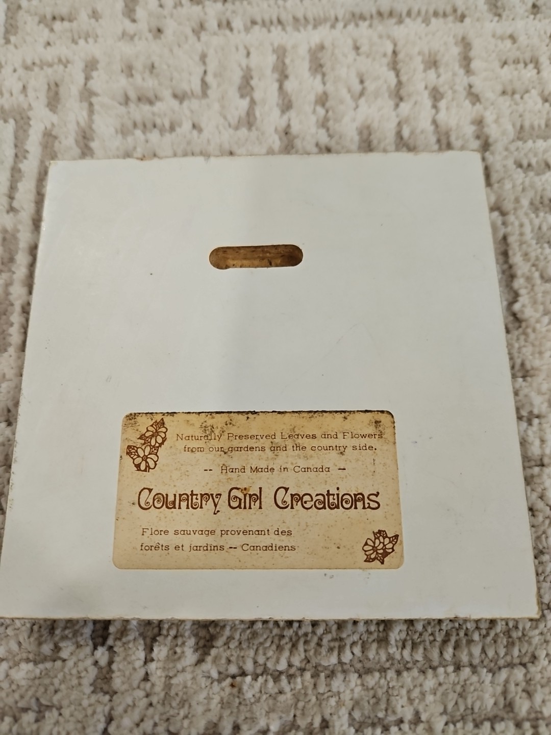 Country Girl Creations Flowers Wall Art Canada 5″x 5″