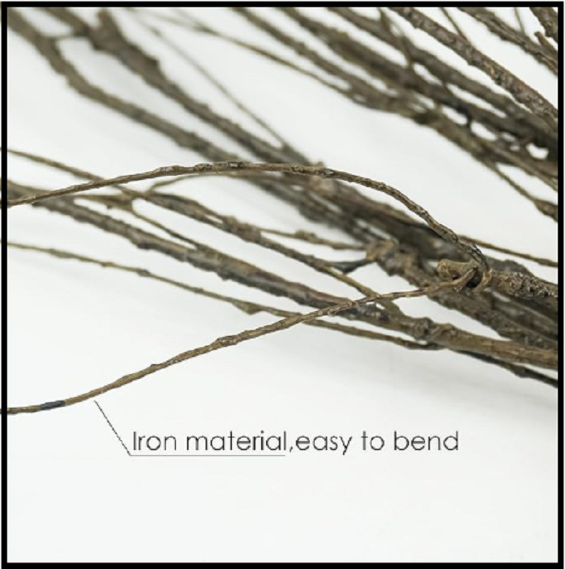 Ruidazon 10Pcs 30.7″ Curly Willow Branches, Artificial Flowers Twigs Decorative