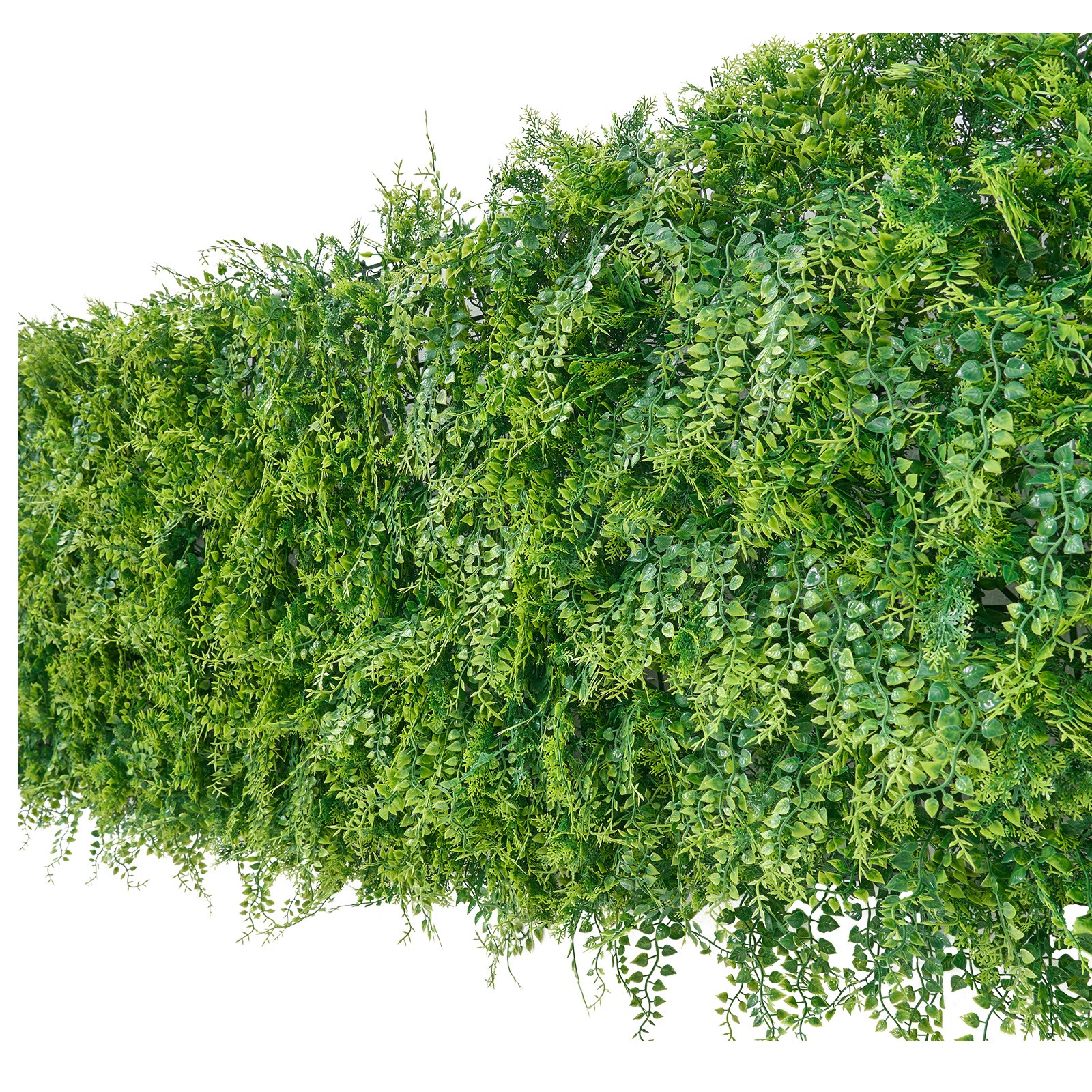 VEVOR Artificial Plant Wall 12PCS 20 x 20 in Fake Boxwood Panels Greenery Patio