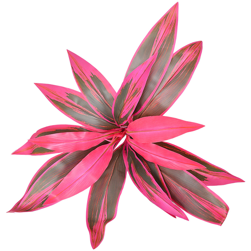 55cm Artificial Dracaena Plant Green White Green Purple Red for Indoor Styling