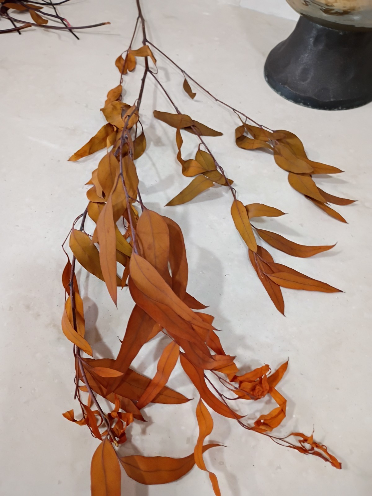 Artificial Stems Picks Flowers; Brown, Orange, Purple