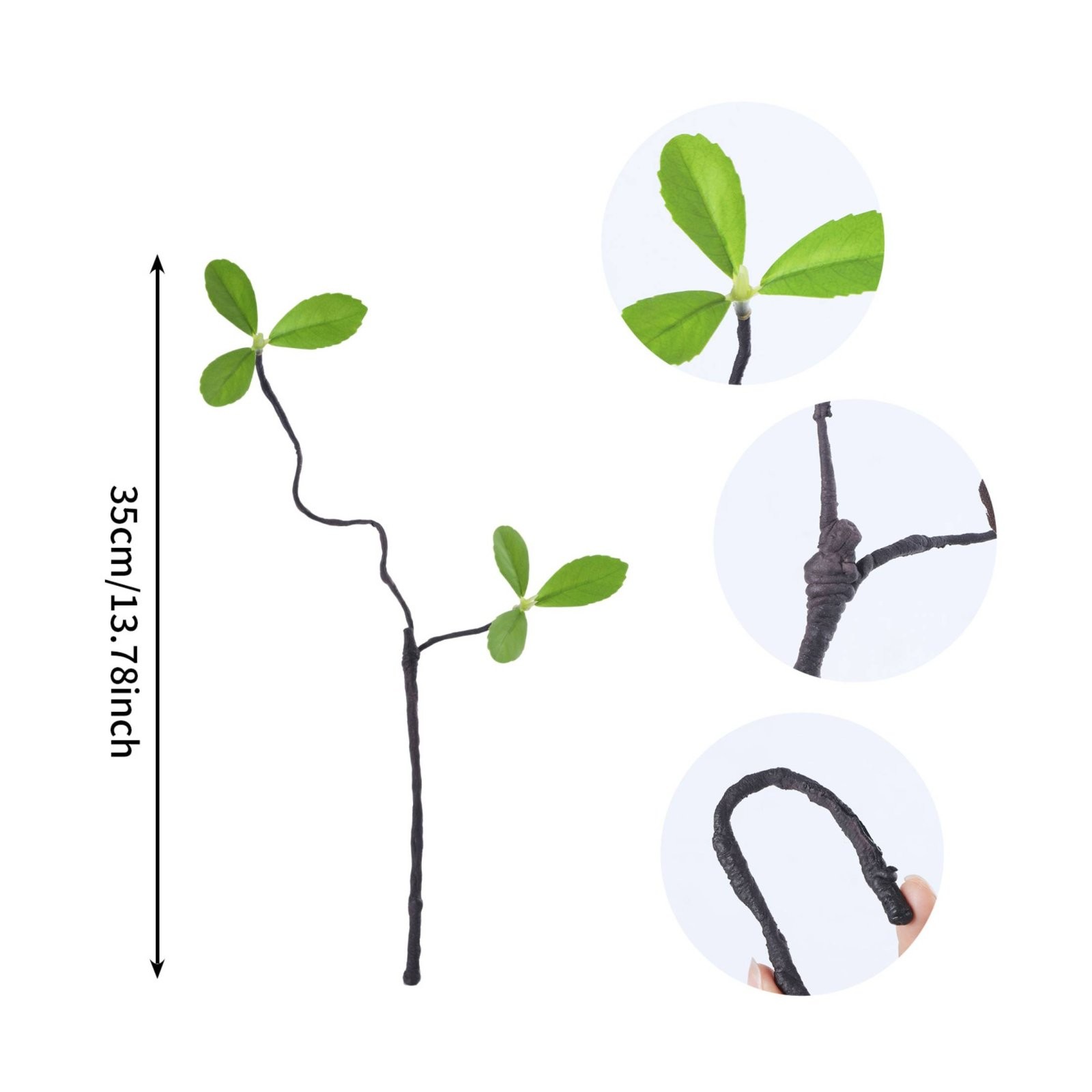 Decorative Artificial Branch European Design Simulation Dried Twig for Florists