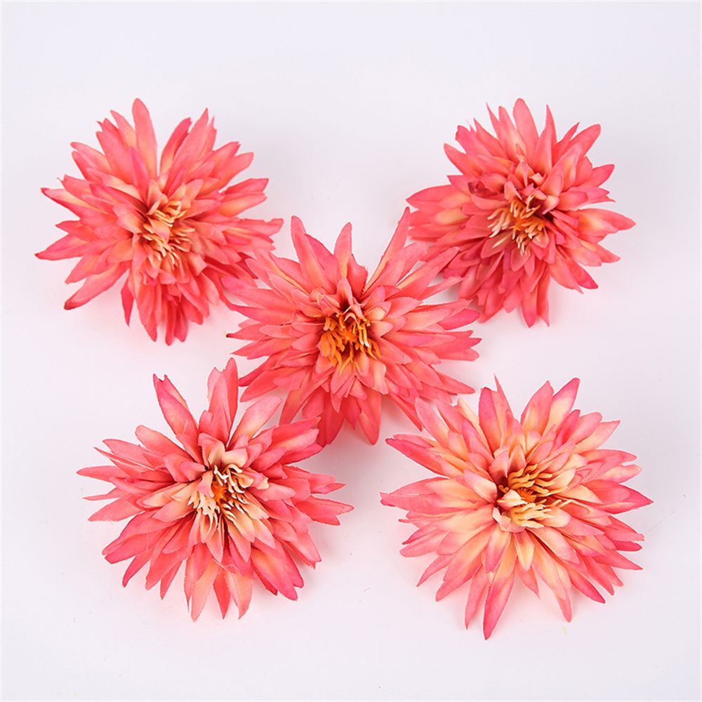 Chrysanthemum Artificial Heads Flowers Wedding Party Decor Silk Flower 10-20pcs