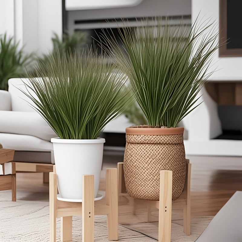 30pcs Lifelike Artificial Plants 70CM Onion Grass, Artificial Grass Plant