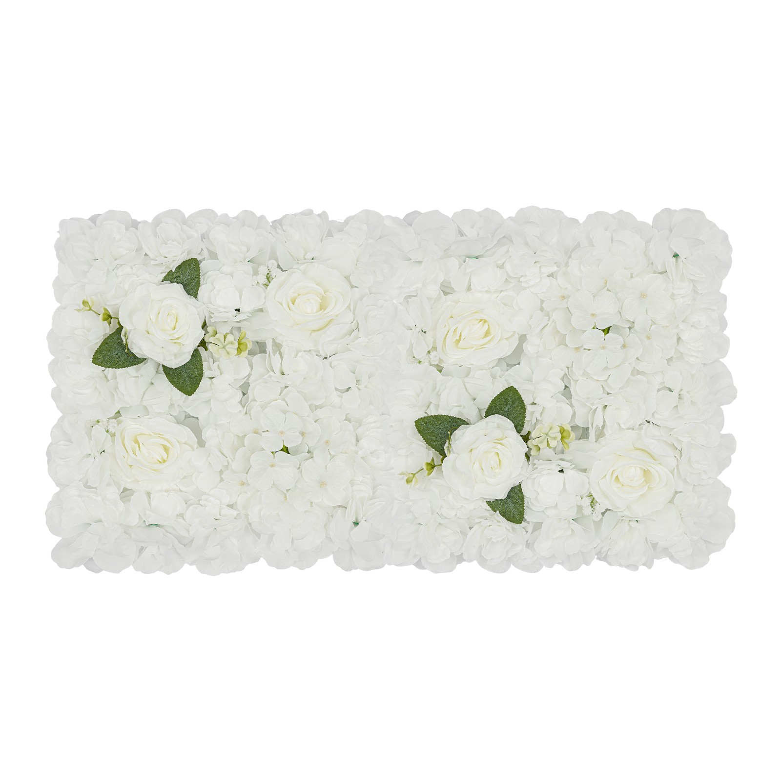 12pcs Artificial Flower Wall Panels Artificial Flowers Panel For Party Backdrops