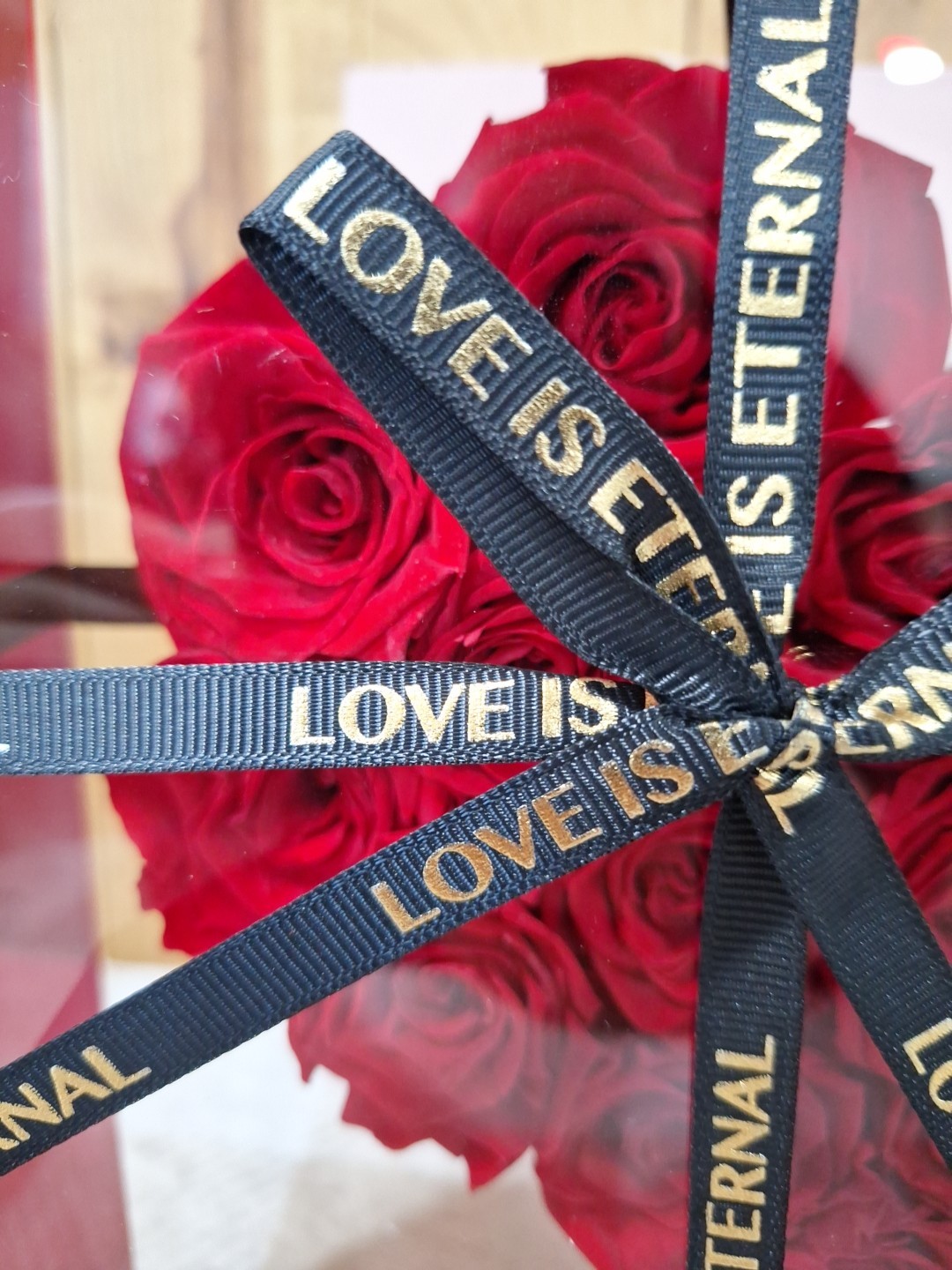 Forever Roses Red Preserved Roses Box Gifts