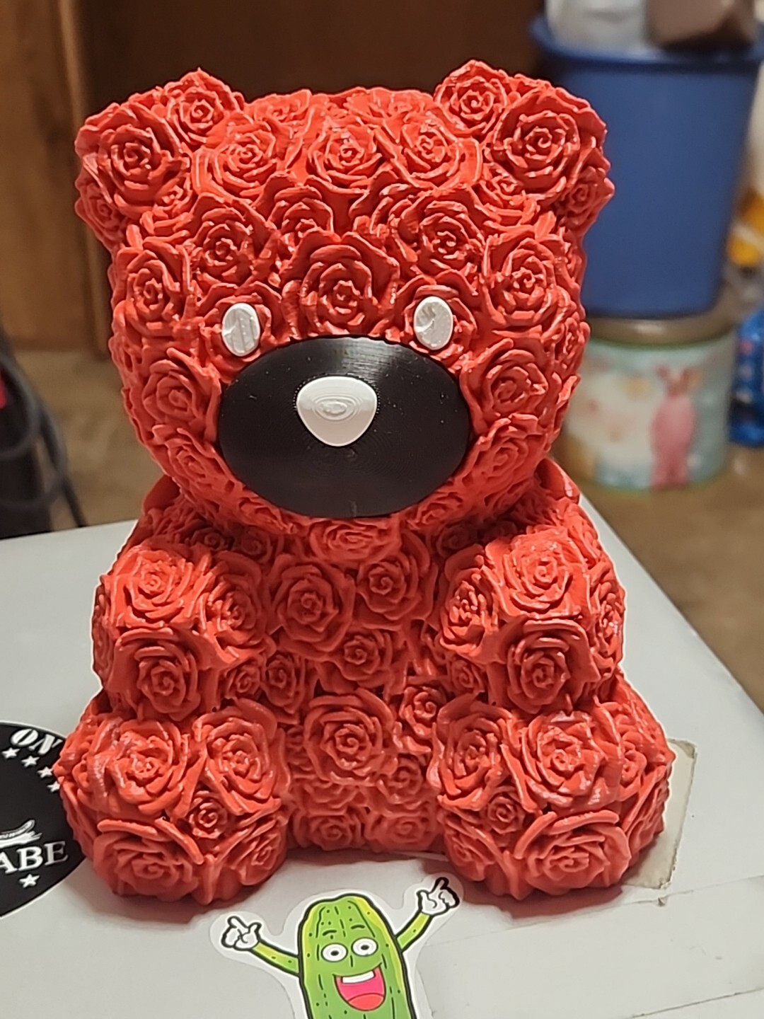 Eternal Rose Teddy Bear – Ideal Gift for Mother’s Day, Birthdays, and Anniversar