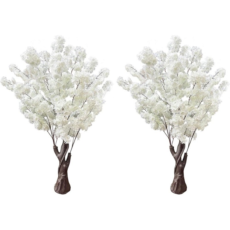 Artificial Cherry Blossom Tree Faux Flower Decoration Home Wedding Events New