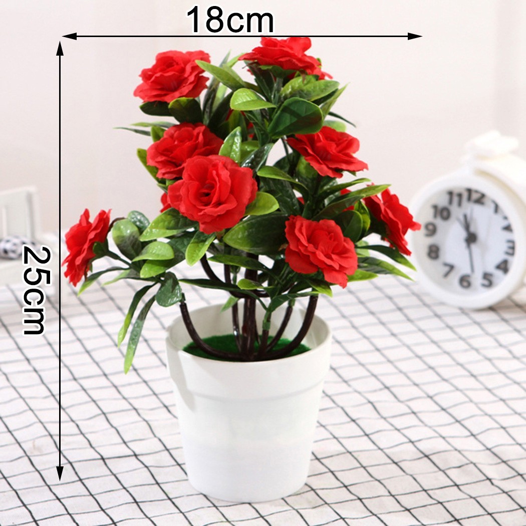High Quality Flower Fake False Plants Home Decor Ornament Potted Plant