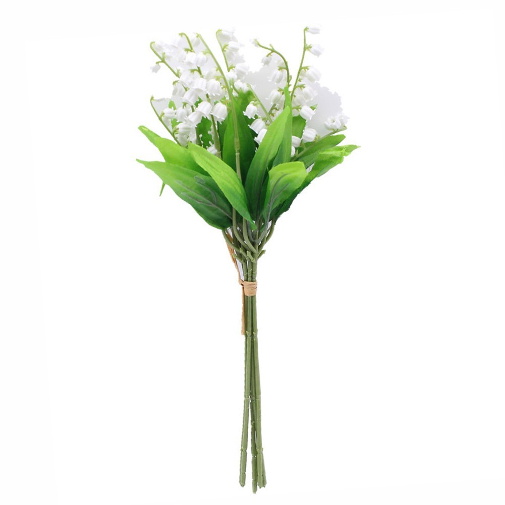 Vibrant Artificial Lily of the Valley Flowers for Elegant Home and Office Decor