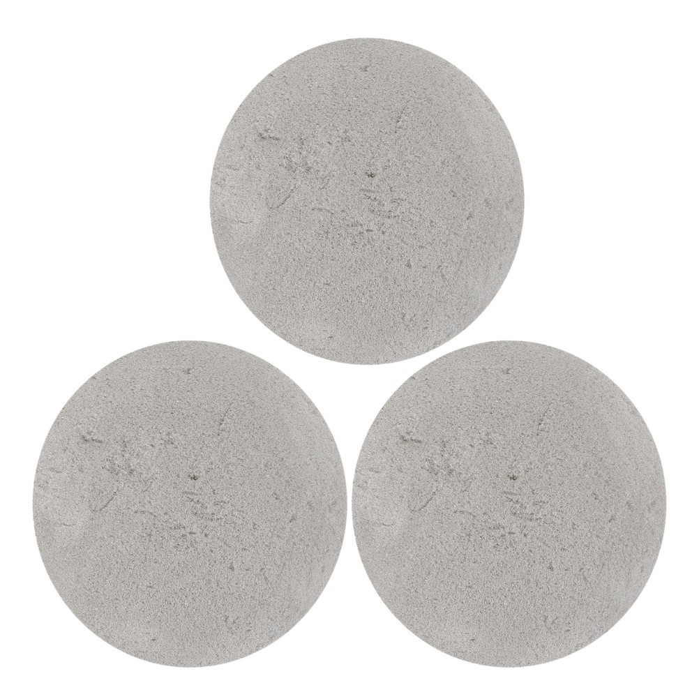 3pcs Round Floral Foam Blocks: 4.72 Inch Ball Shaped Dry Wet Bricks – Foam