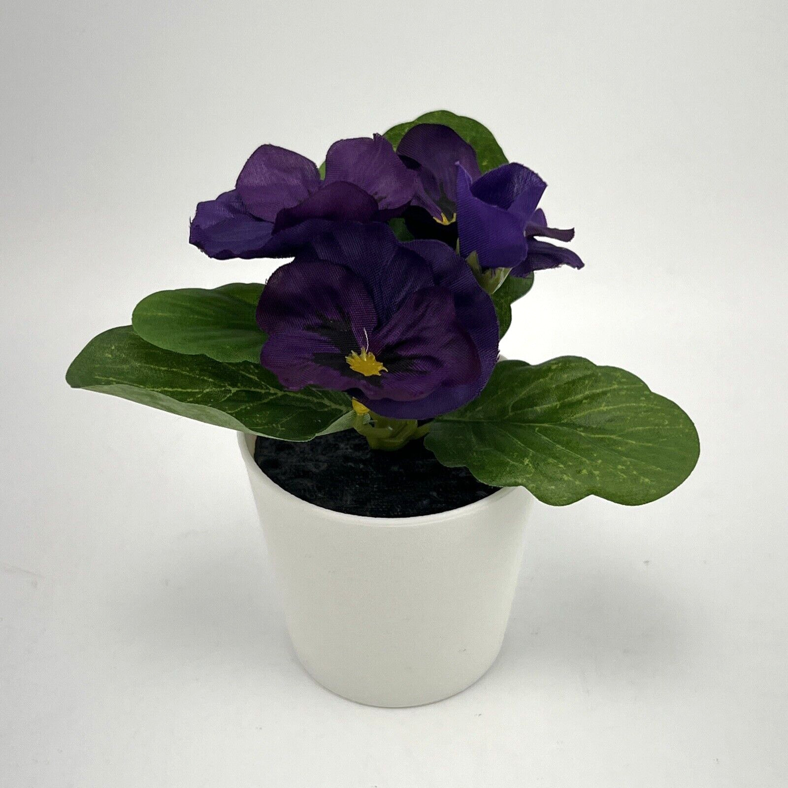 Ikea Fejka Artificial Potted Plant With Pot Set of 3 Flower Mix Purple/White NEW