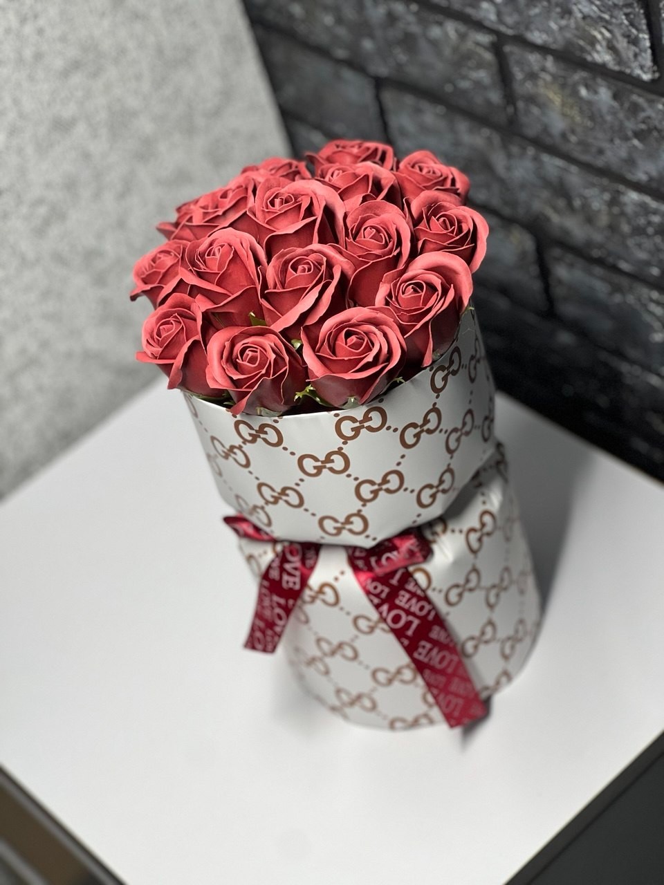 Luxury Soap Rose Bouquet in Elegant Gift Box