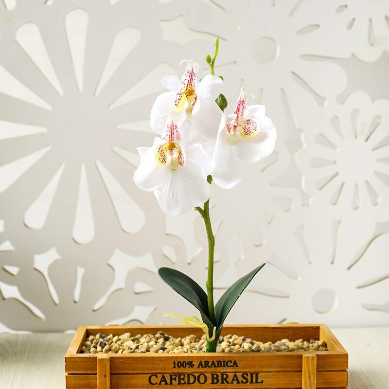 Artificial Butterfly Orchid Flowers Wedding Party Home Decor Fake Flower