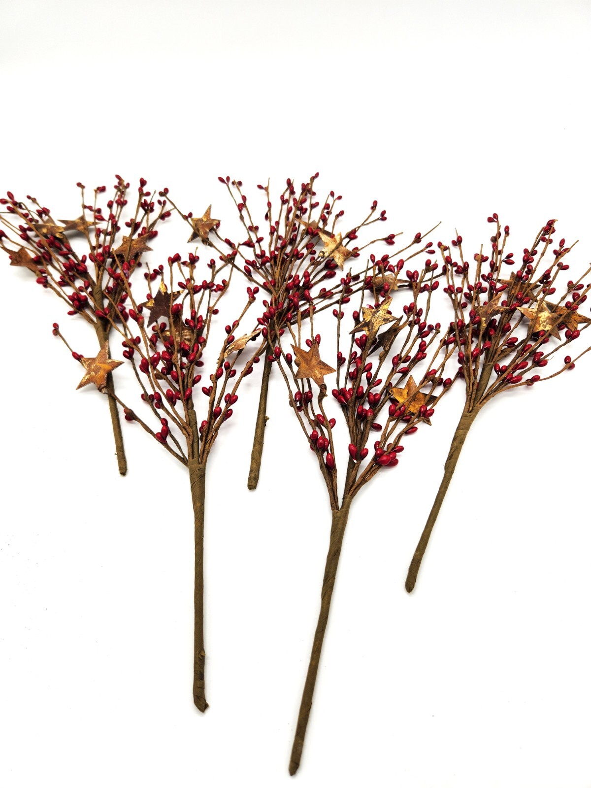 Red Berry Picks Artificial Berries Spray Pick for Wedding Home Decor 16″ EV-N501