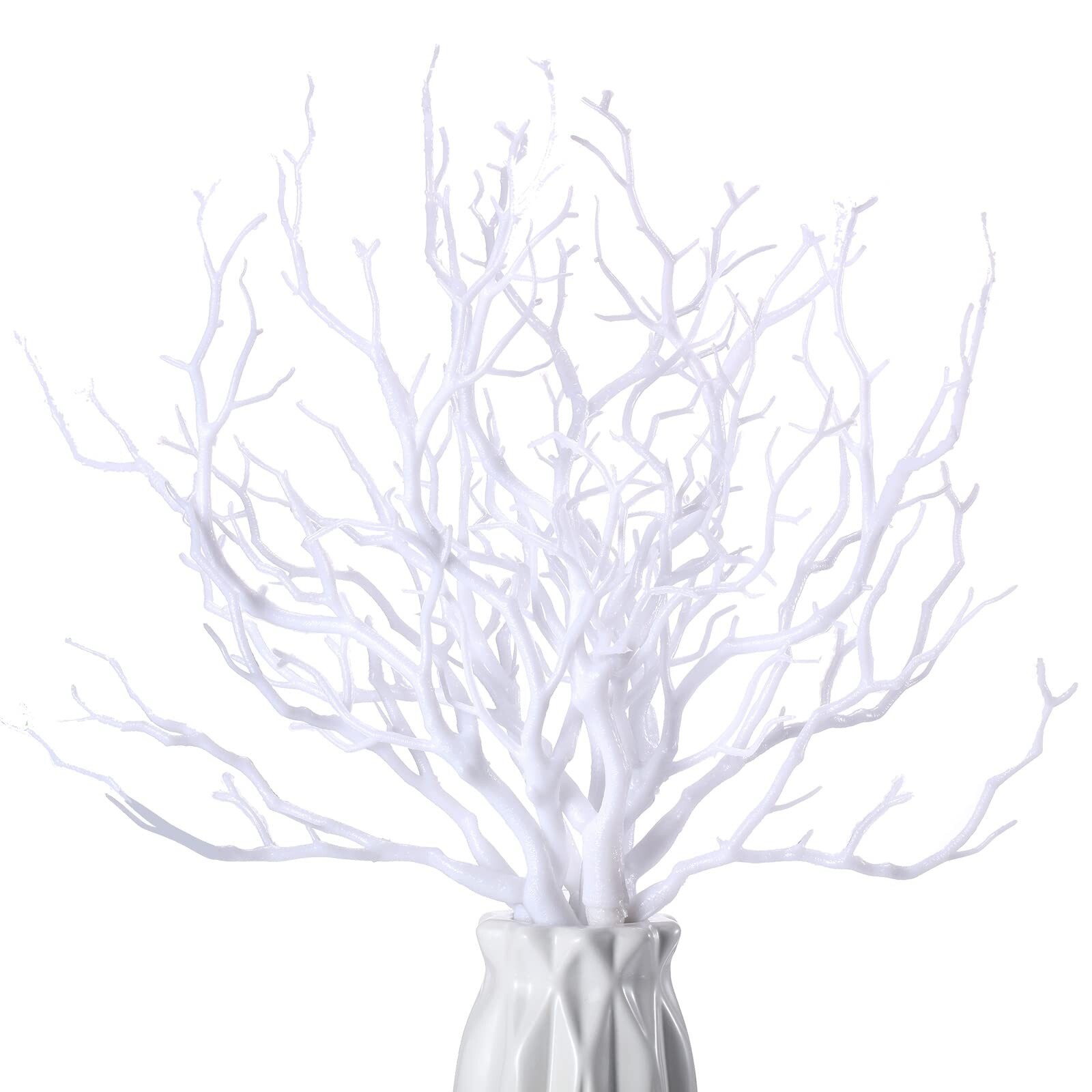 Geosar 13.8 Inch Small Manzanita Branches Plastic Faux Branches Artificial An…
