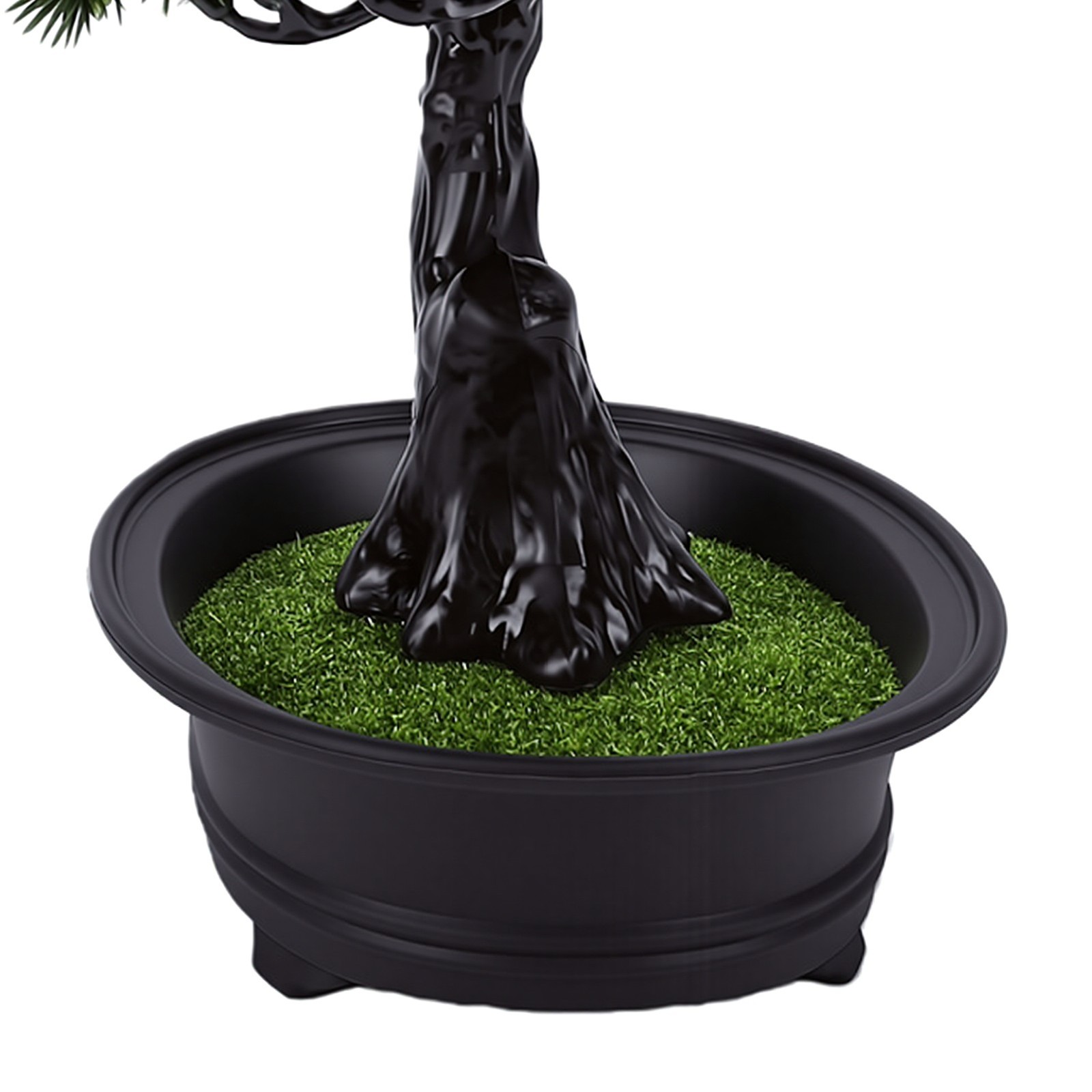 Artificial Bonsai Tree Indoor Small Fake Plant Faux Bonsai Tree Wi CHU