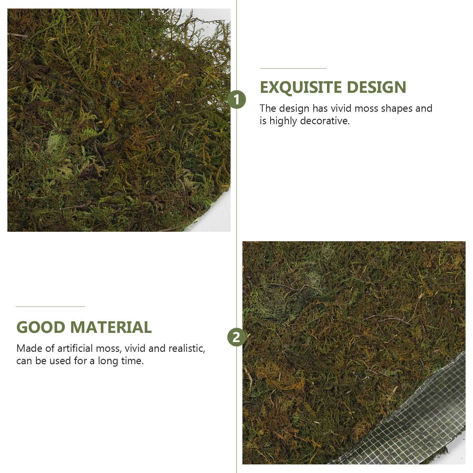 Artificial Moss Turf Artificial Moss Table Runner Turf Bonsai Versatile Grass