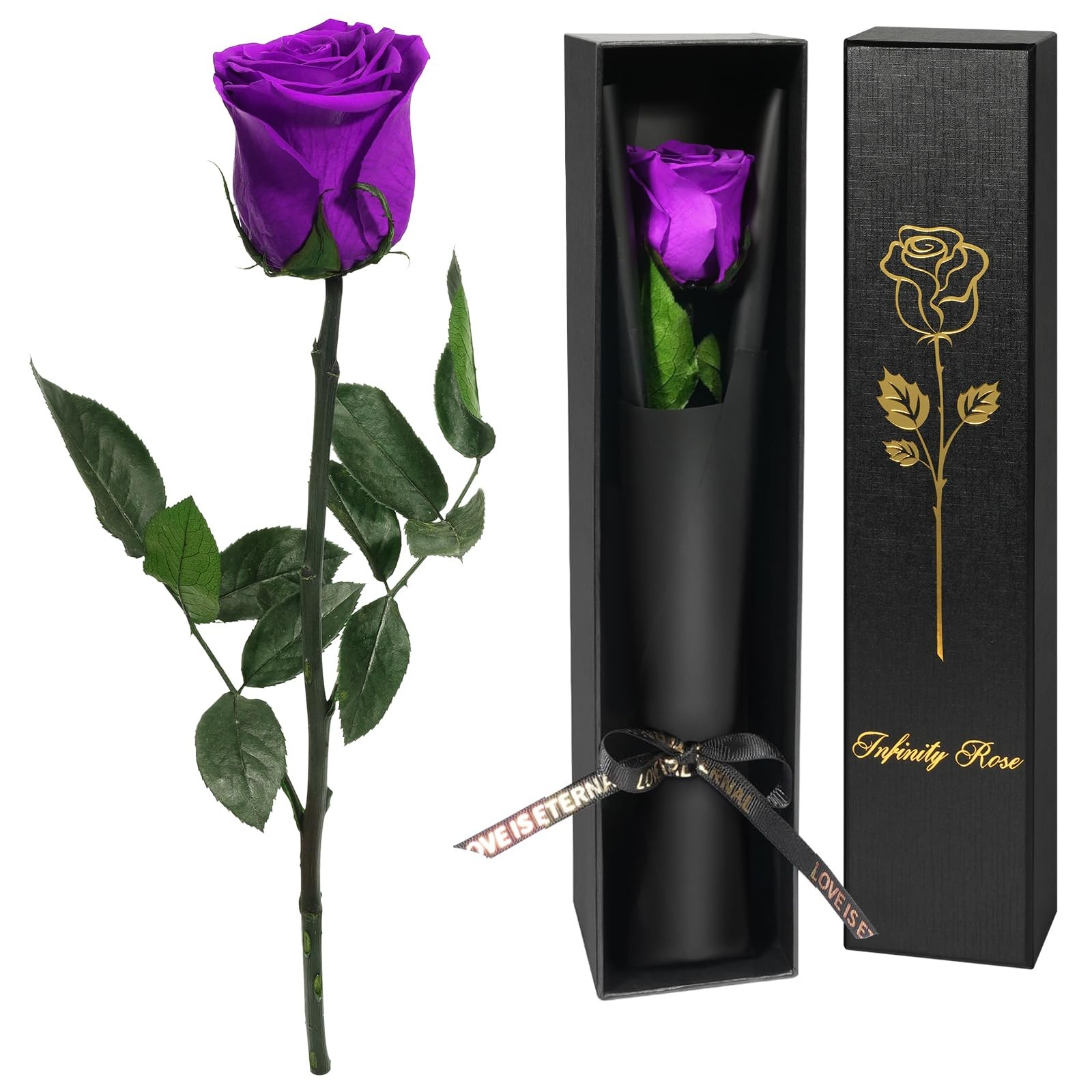 Yamonic Preserved Flowers Rose Birthday Gifts for Mom Women,Mothers Day Rose …