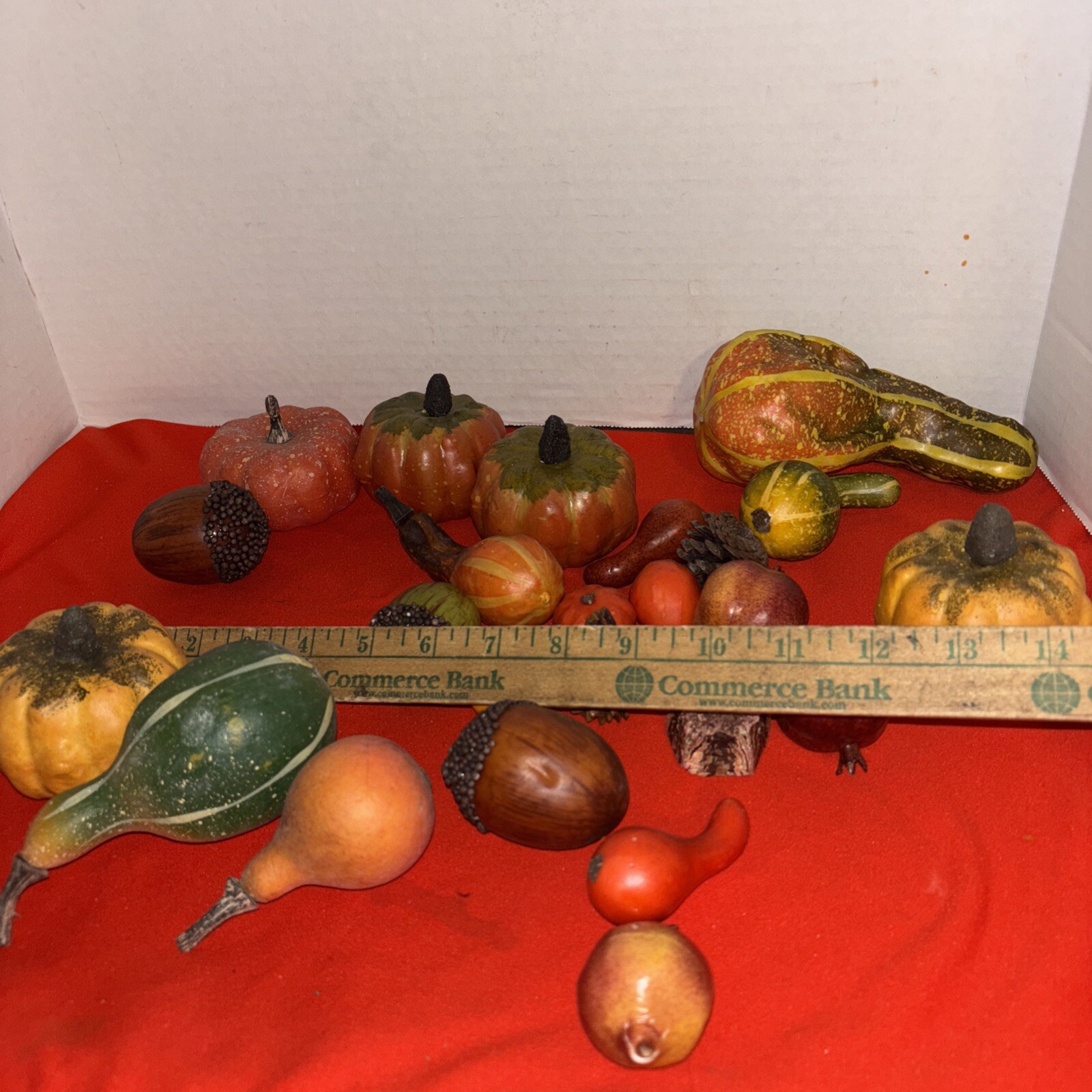 Fall Harvest Pumpkins Assorted Set Thanksgiving -Banquet Home Decor 24 Piece