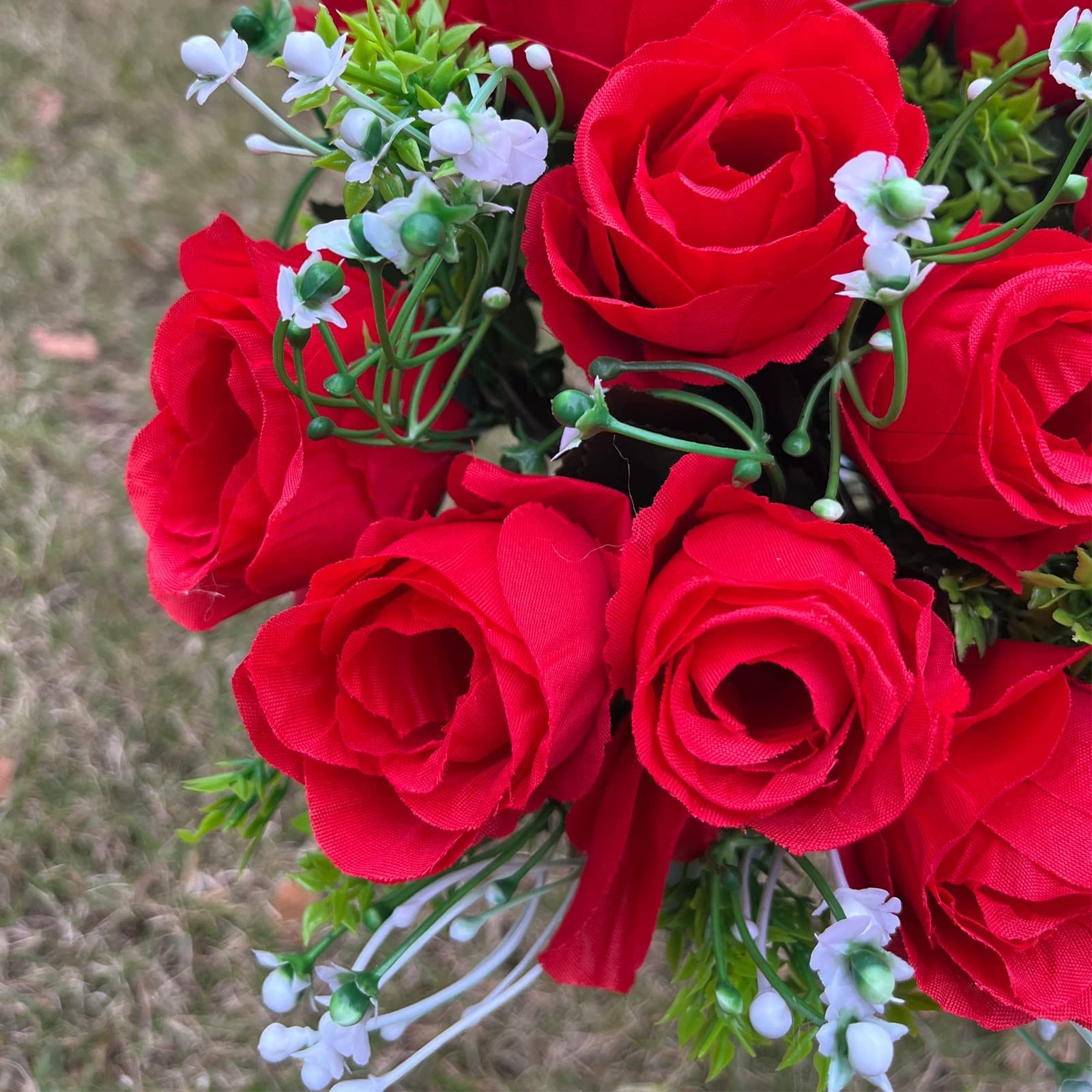 Memorial Flowers: Indoor & Outdoor Grave Decor for Cemetery Honors on Memoria…