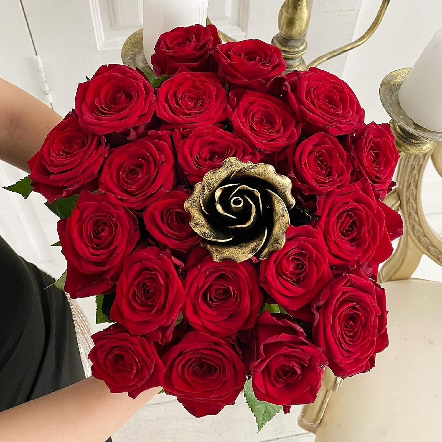 Solid Metal Rose – 8th & 19th Anniversary Gift