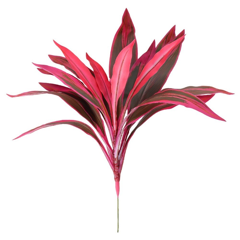55cm Artificial Dracaena Plant Green White Green Purple Red for Indoor Styling