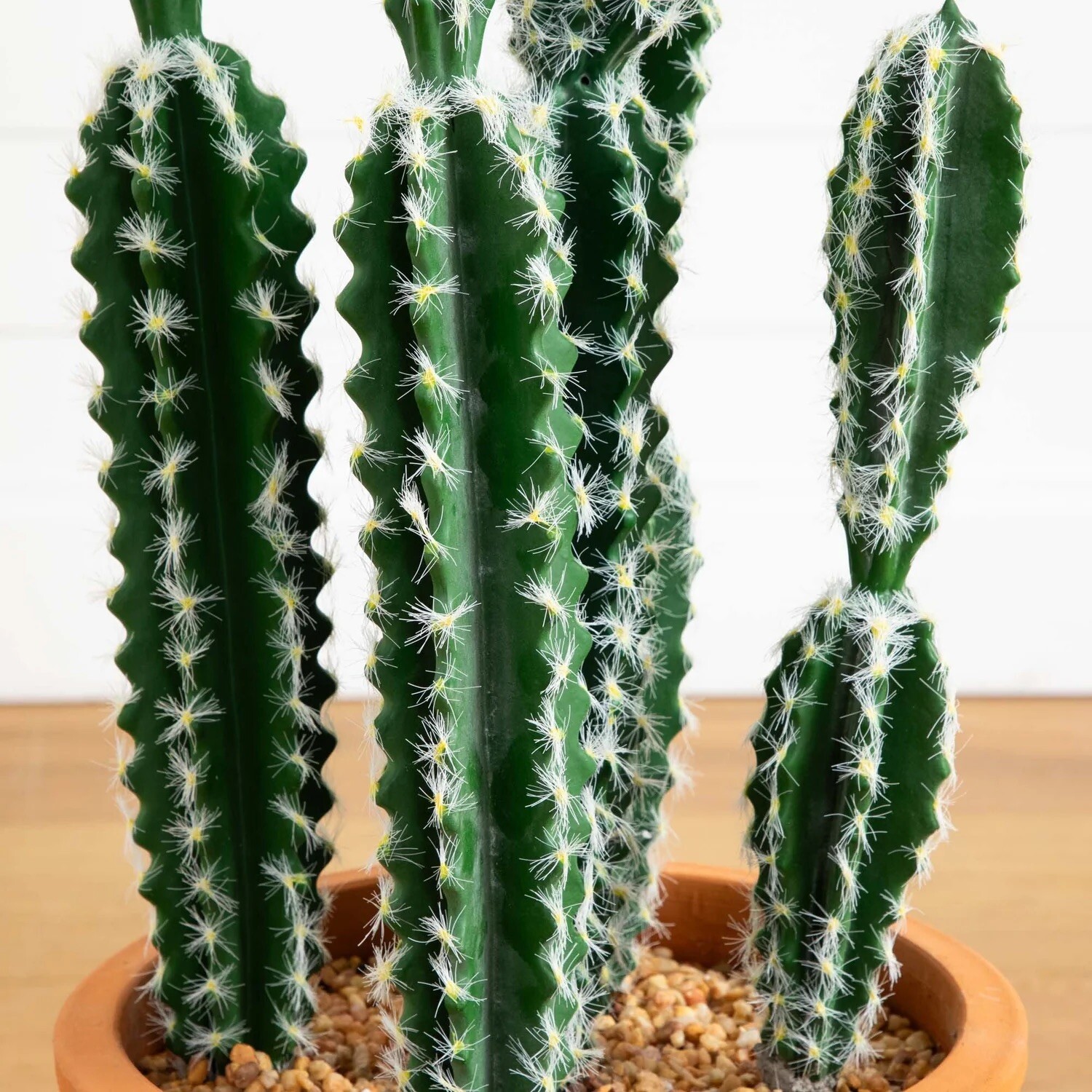 41” Artificial Cactus in Terracotta Planter Home Decor. Retail $134