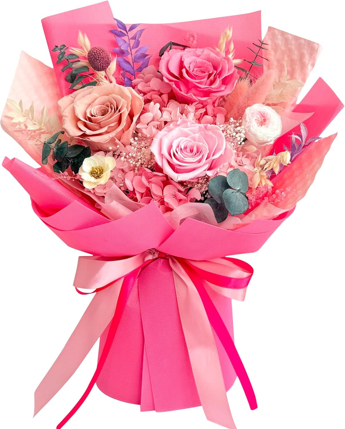 Flowers for Delivery, Preserved Flowers Bouquets, Birthday Gifts for Women Mom