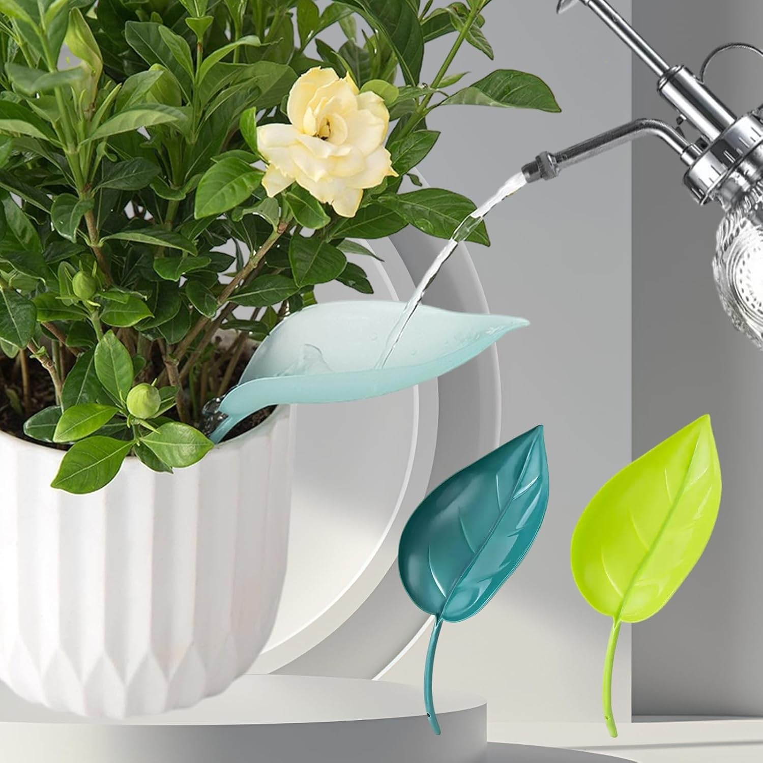 9PCS Leaf Plant Watering Devices Funnel Indoor Outdoor Plants