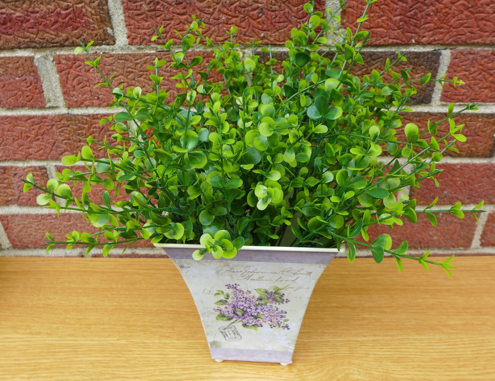 4 Pcs (7 stems Each ) Mini leaf Bushes Artificial Plastic Plants Grass