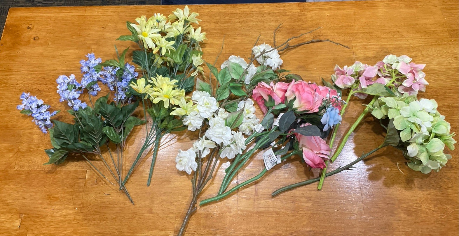 Lot Of 18 Vintage Alfresco Artificial Flowers Floral Arrangements Free Shipping