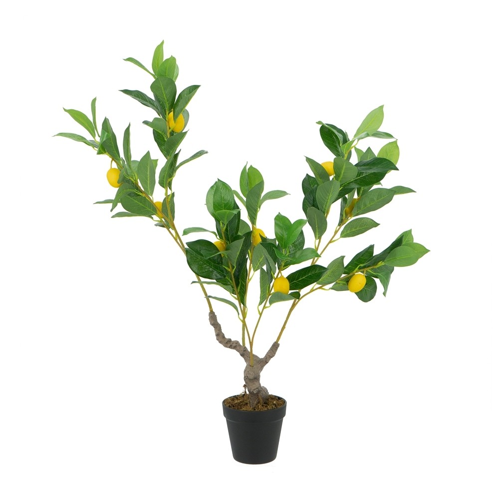 10.2 x 11 x 18.9″H Artificial Cream Sunflower BushX9, 4 Pack