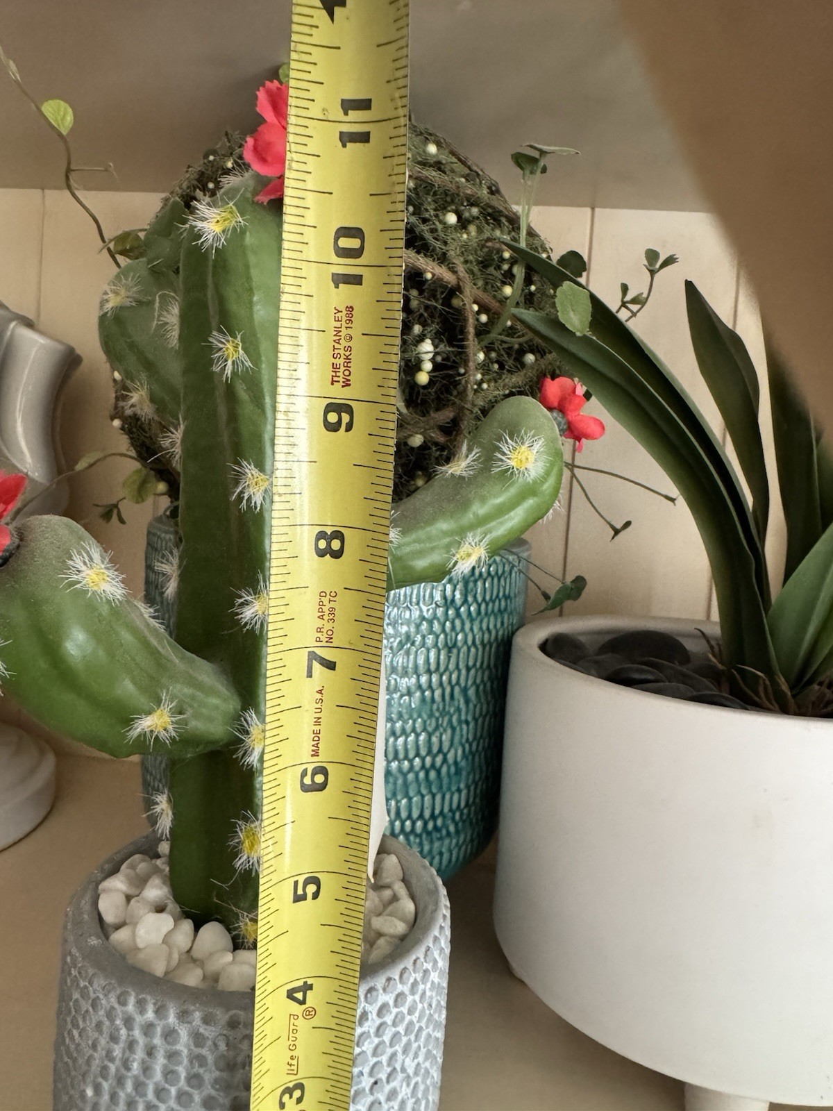 Faux Cactus In Pot