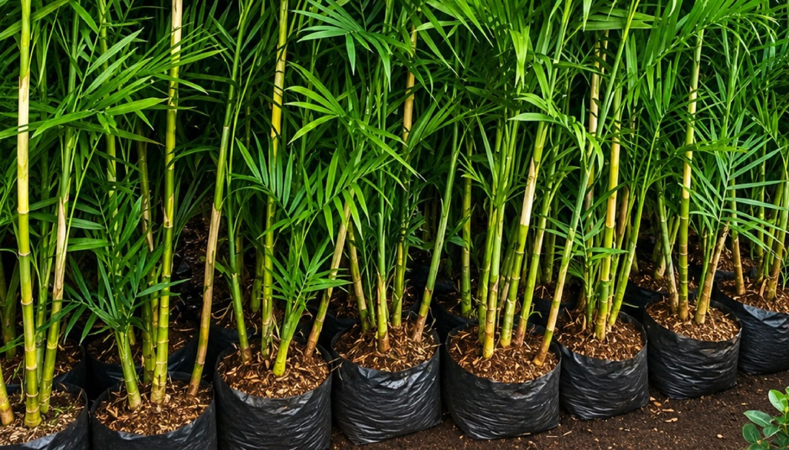 Chamaedorea Elegans Palm Live Rare Parlor Palm Indoor Houseplant Air Purifying