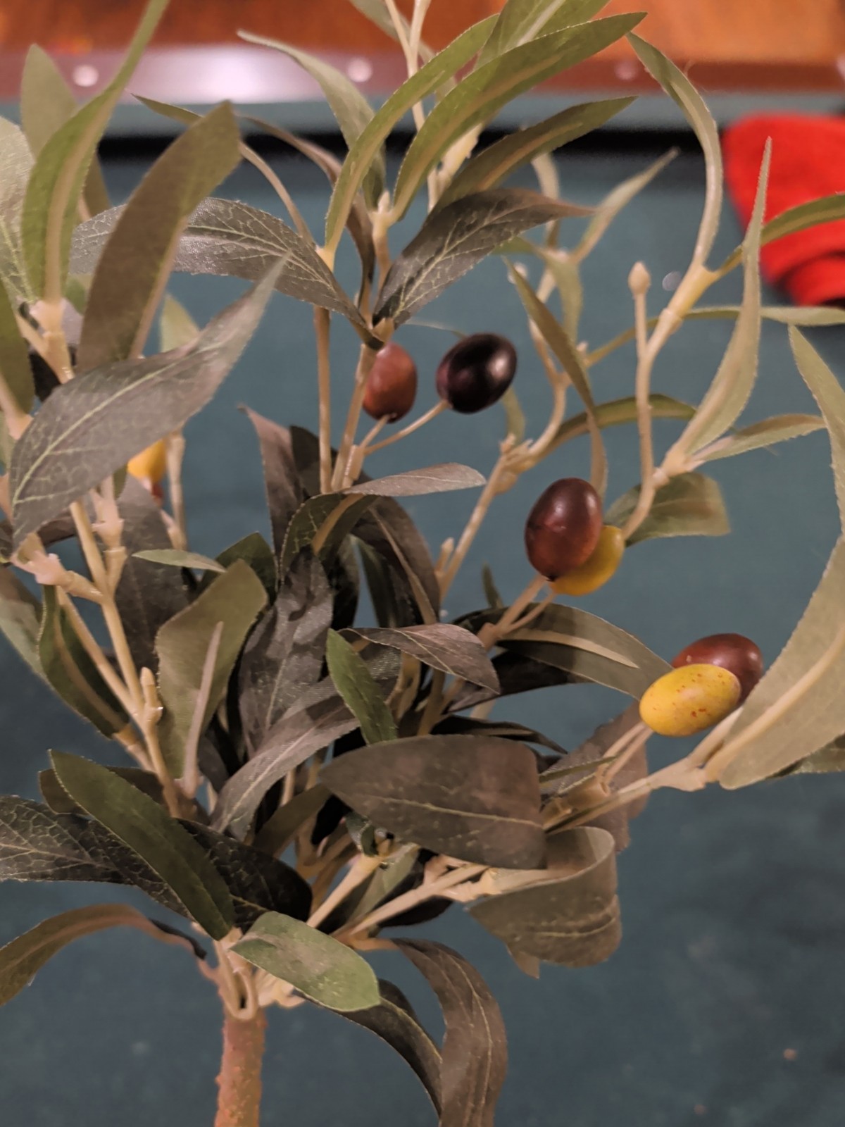 Artificial Olive Tree Simulated Olive Decoration Terracotta Pot 15” Tree