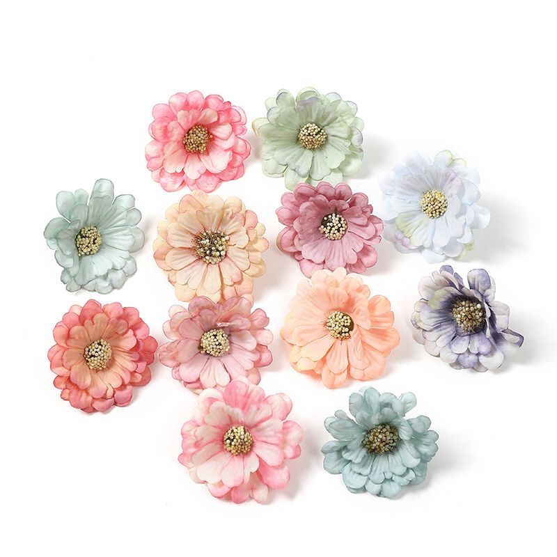 Lotus Artificial Silk Head Flowers Wedding Home Party Decoration Flower 10-20pcs