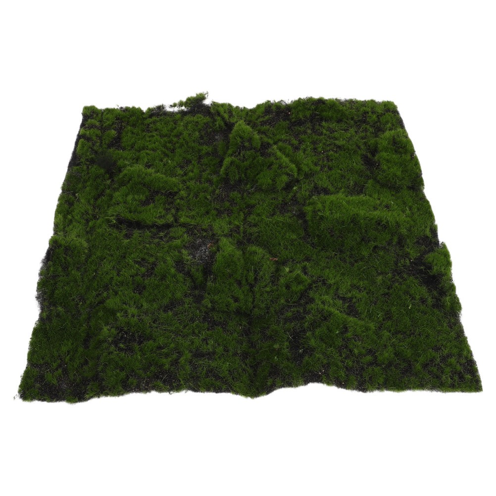 Green Artificial Moss for Crafts Indoor Faux Moss Mat for Planter Decoration