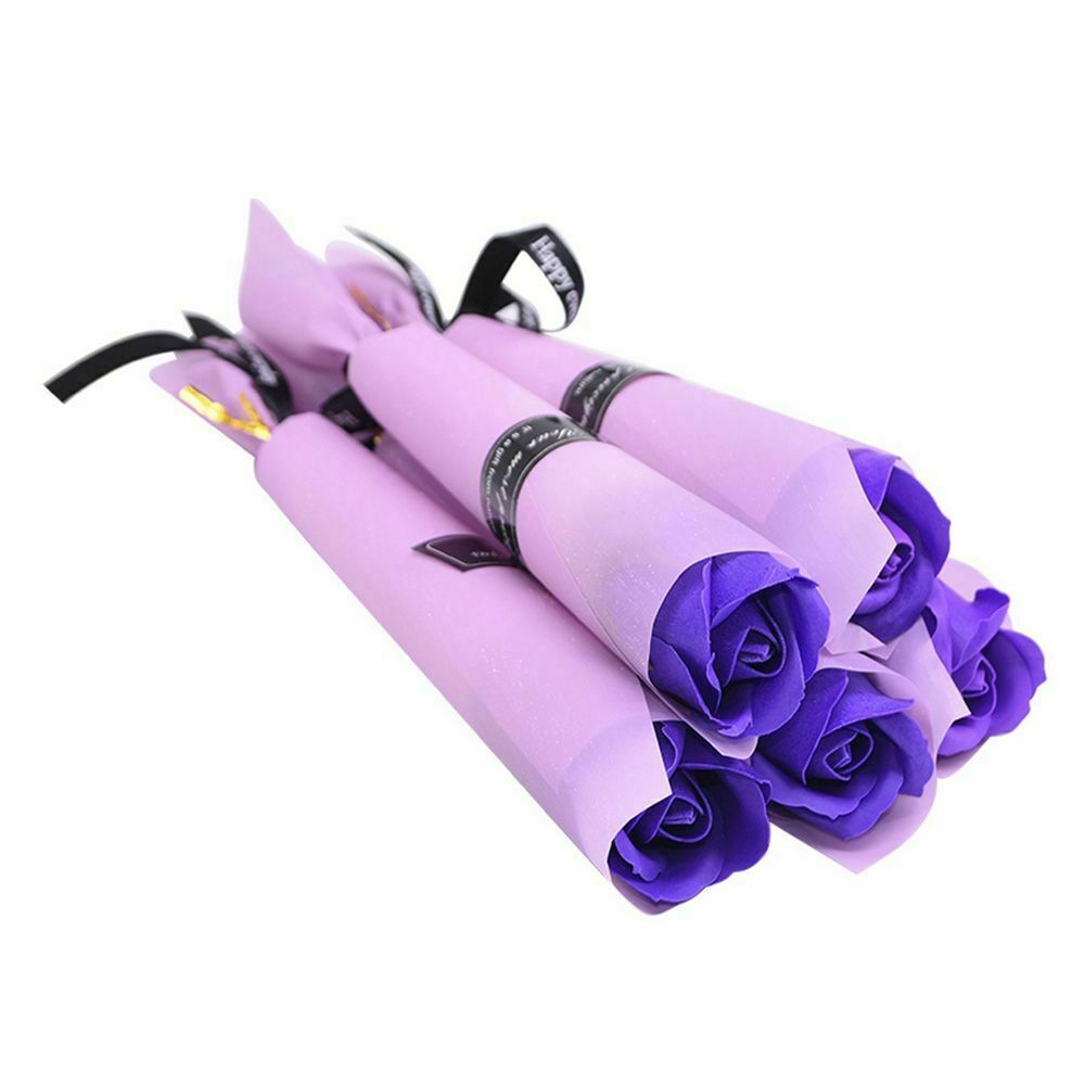 5pcs Soap Rose Artificial Flower Girl Friend Valentine’s Day Gift Anniversary