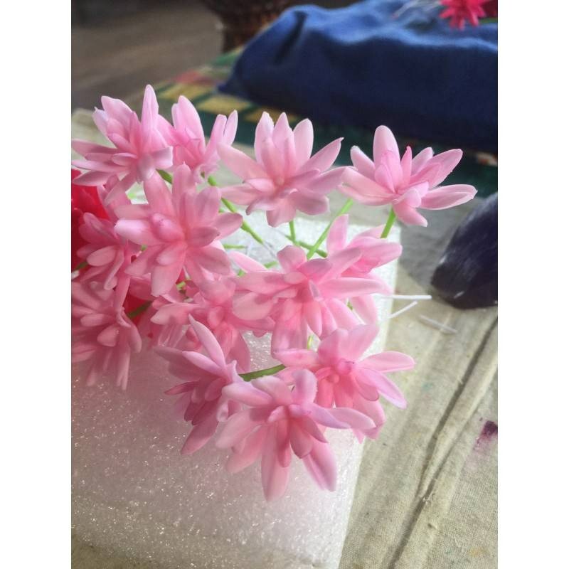 10Pcs. Mix set Rangoon Creeper Flowers Clay Artificial Thai Handmade Decorate