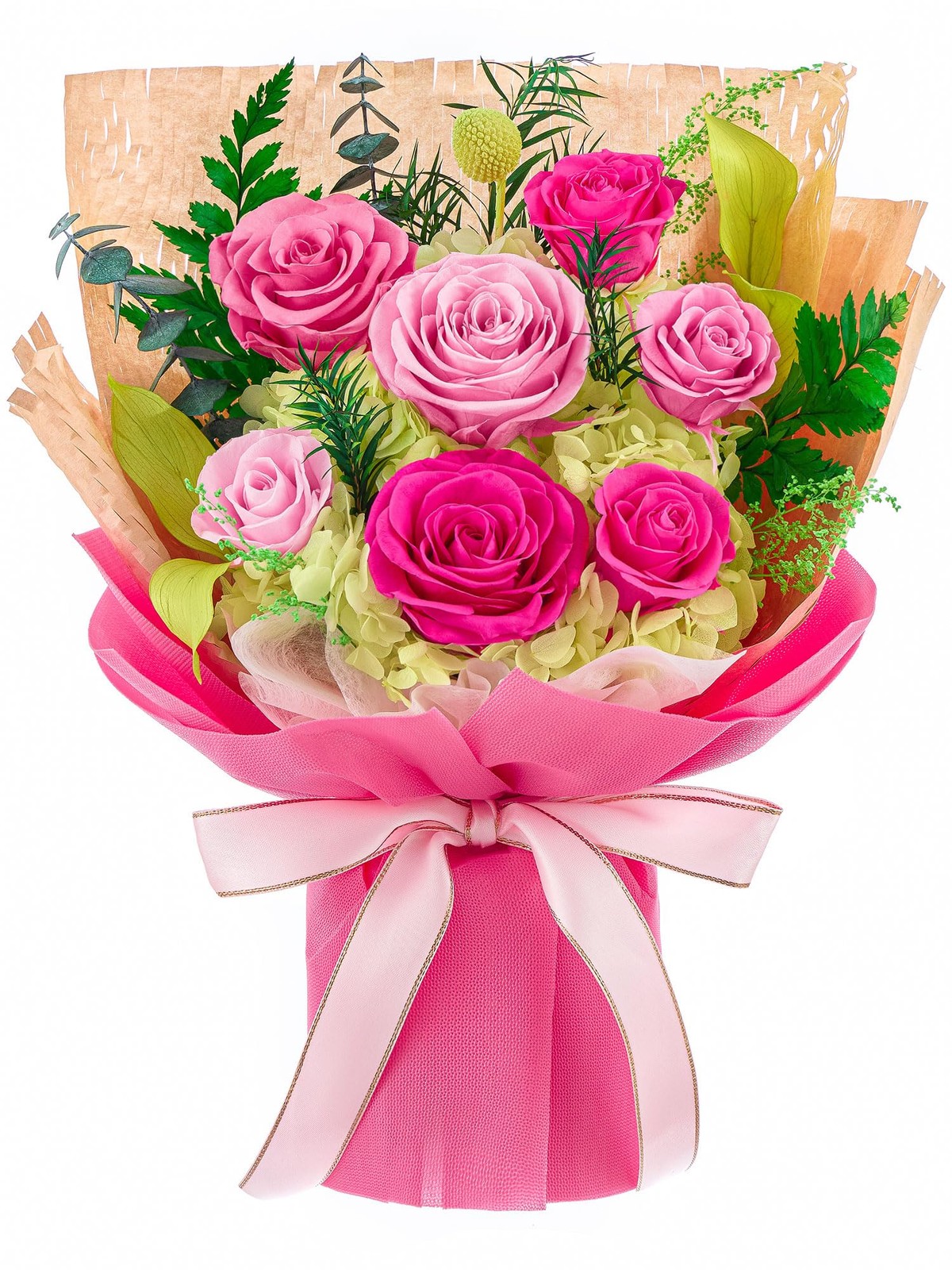 Preserved Flowers Bouquet, Forever Flowers for Delivery,Eteranl Roses