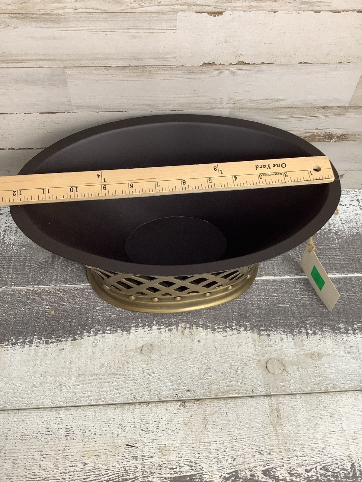 Ballard Design Bunny Williams Lattice Oval Cachepot