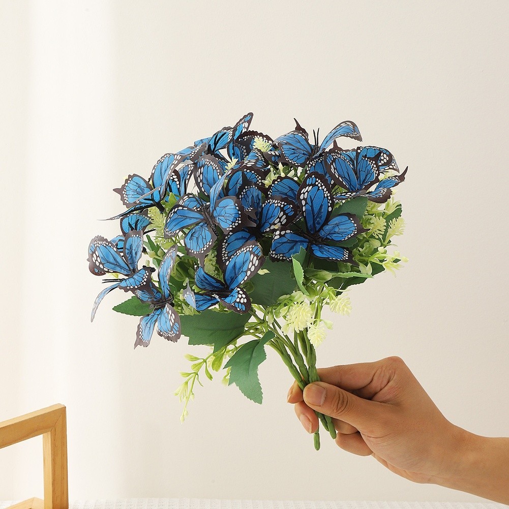 Artificial Butterfly Orchid Floral Arrangement for Commercial Space Decor