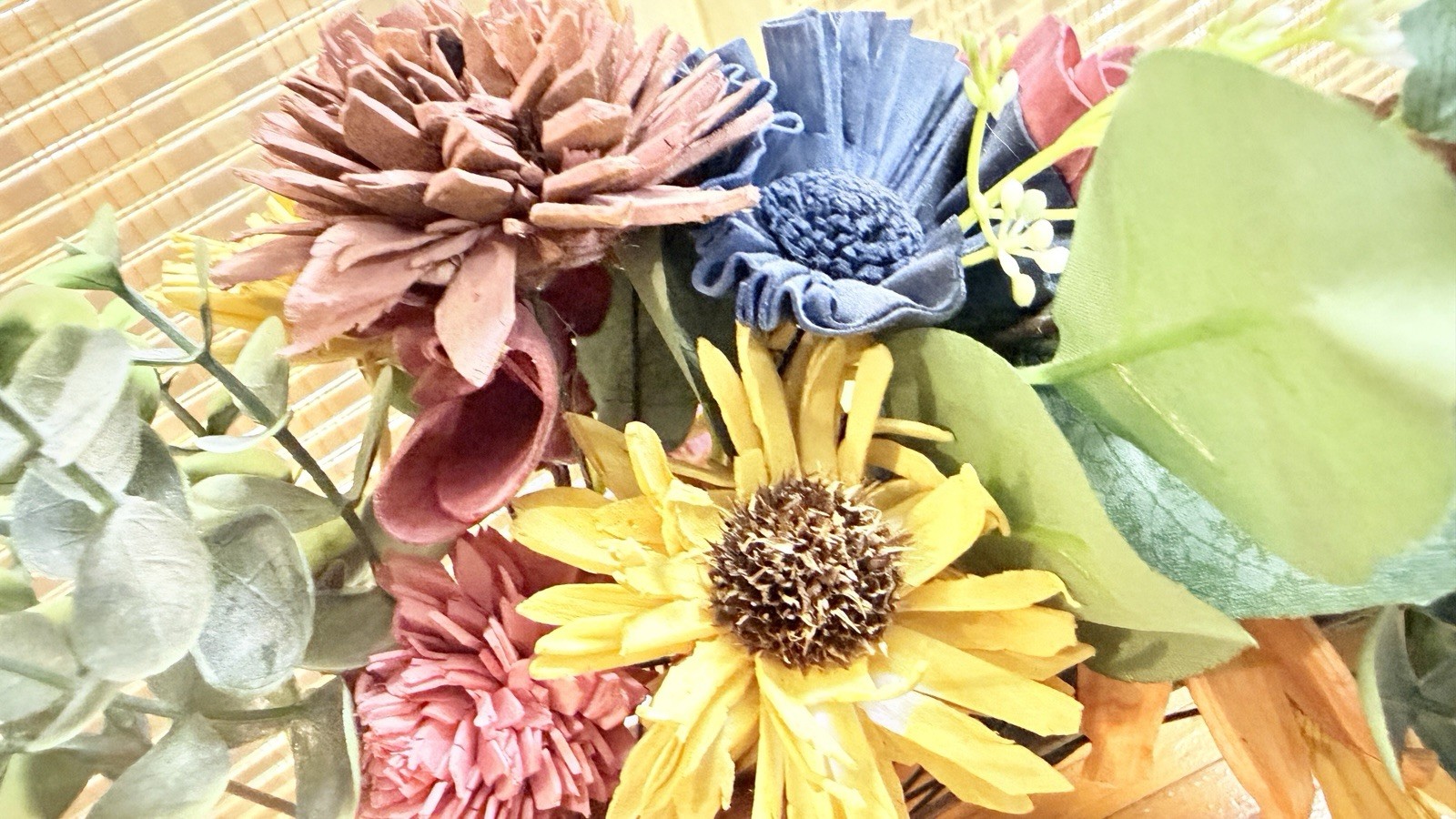 Craft Wood Flower bouquet, BEAUTIFUL