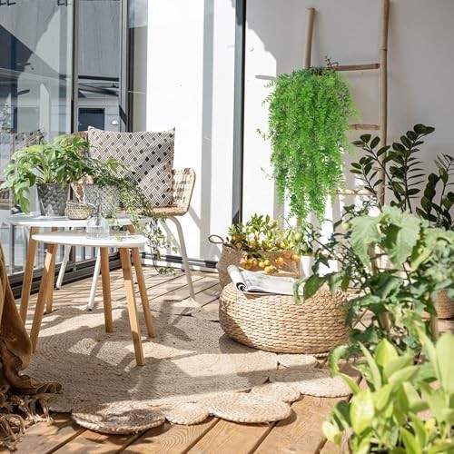 Artificial Hanging Plants Fern Vine – Fake Ivy Leaves Decoration for Indoors 2