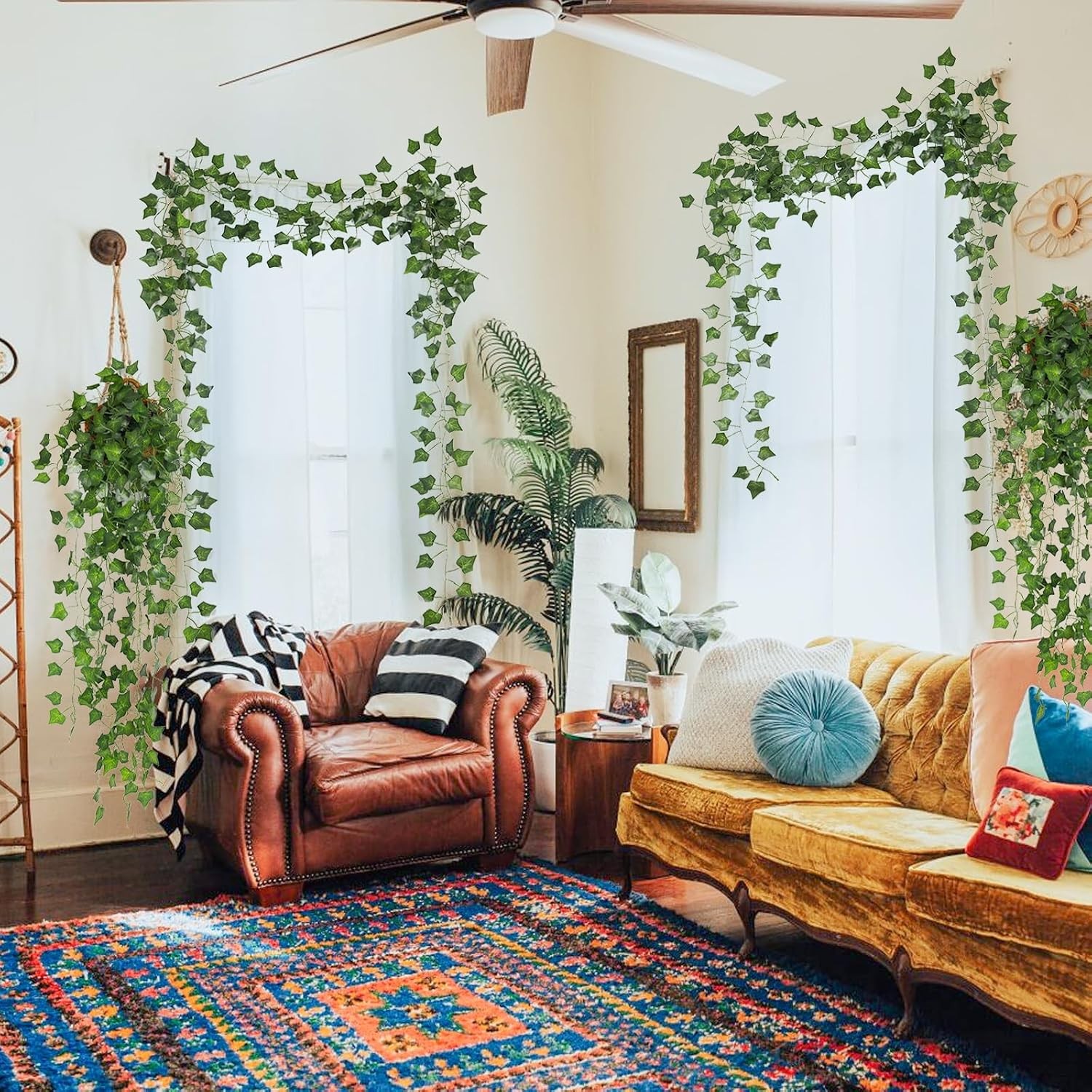 Fake Vines for Room Decor 86 FT Artificial Ivy Garland Hanging Plants Faux
